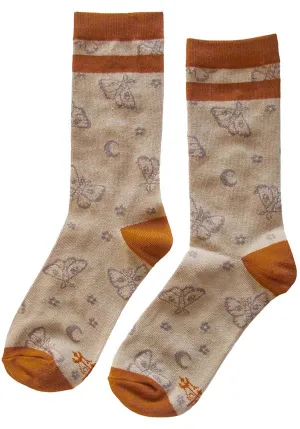 Moths and Moons | CREW SOCKS