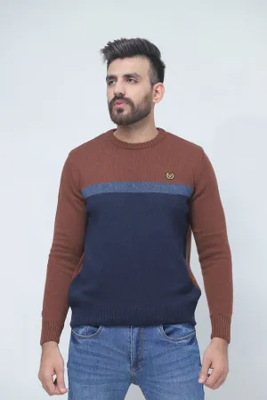 Multi Color Block Sweater