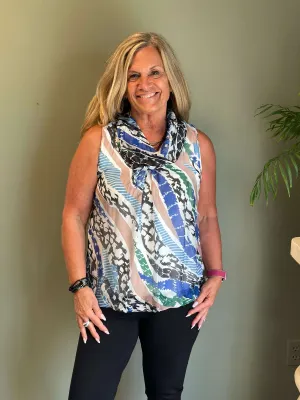 Multi Cowl Neck