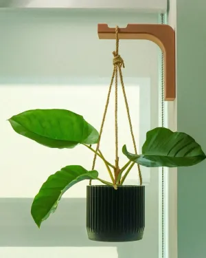 Mustard Minimal Modern Hanging Planter Wall Hook