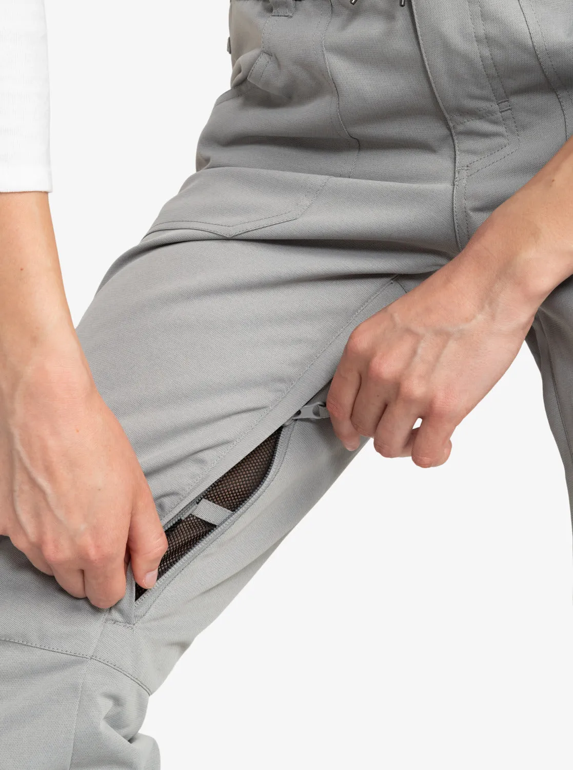 Nadia Technical Snow Pants - Heather Grey