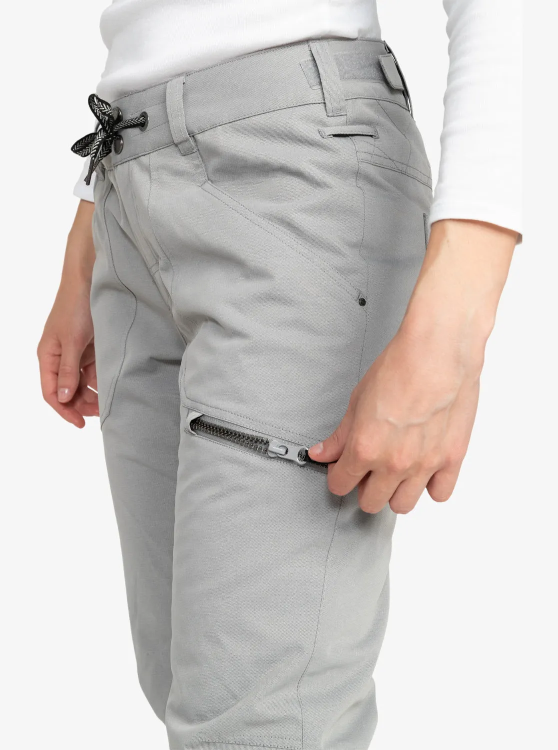 Nadia Technical Snow Pants - Heather Grey