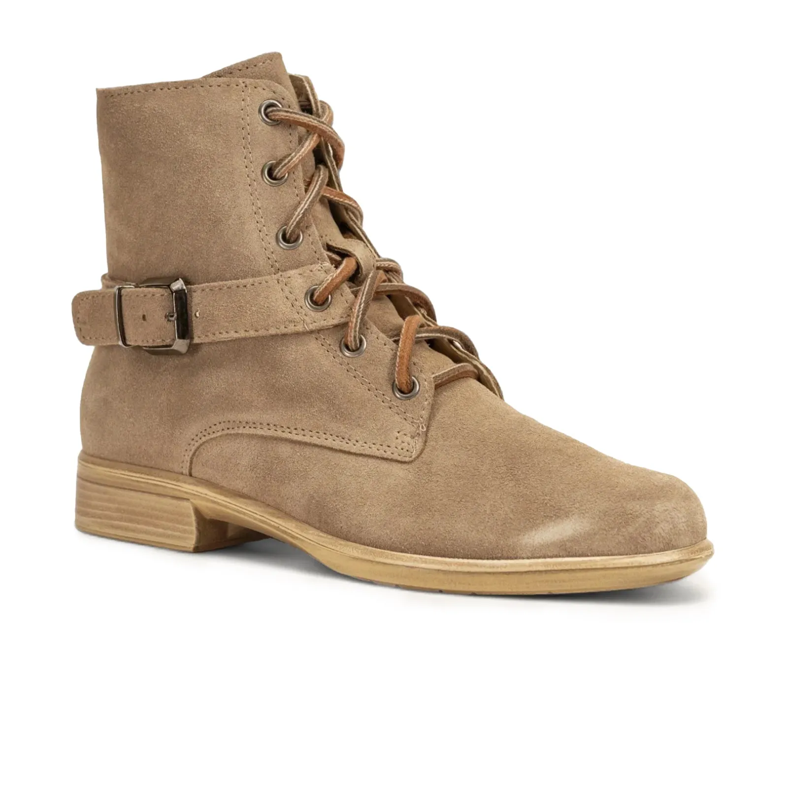 Naot Alize Ankle Boot (Women) - Almond Suede
