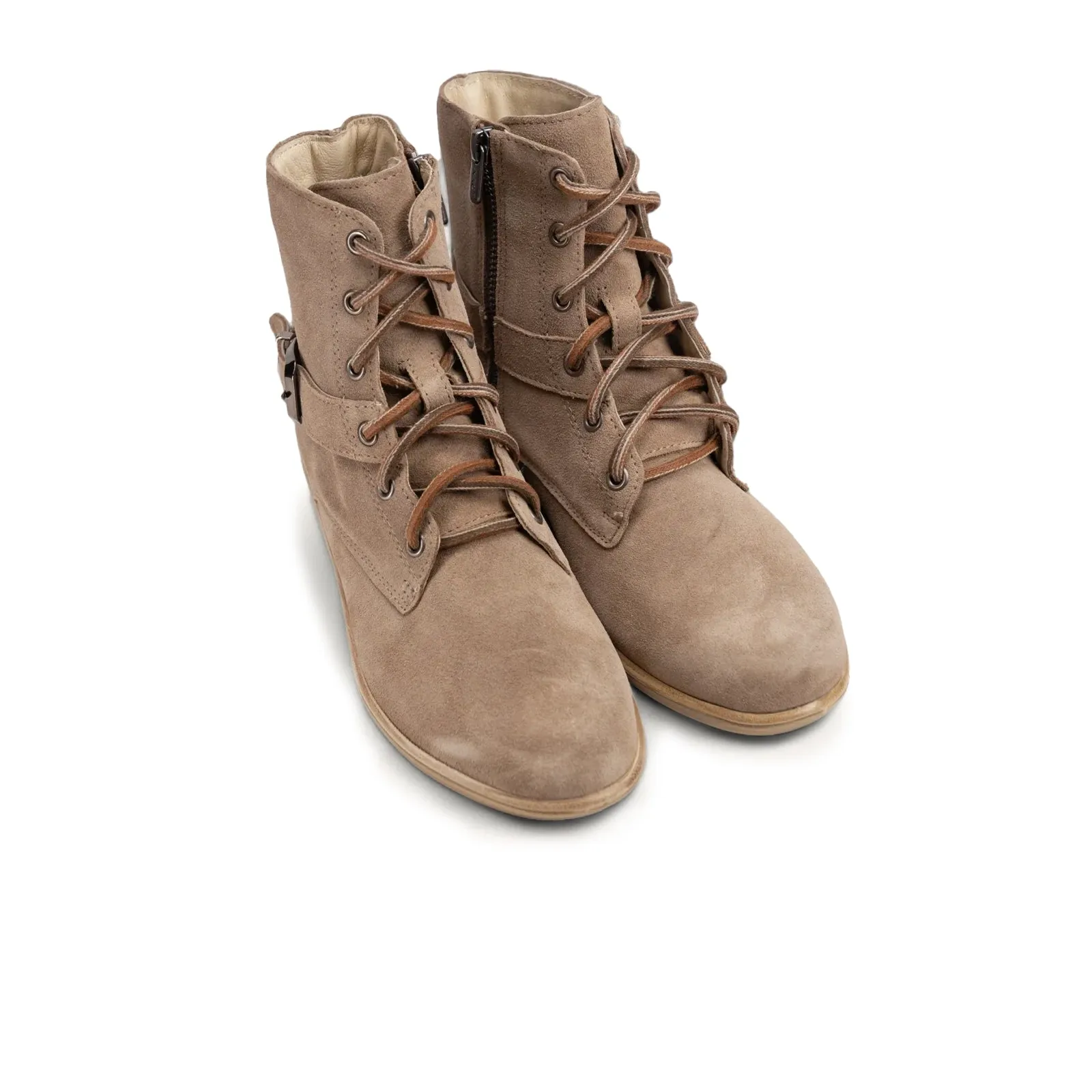 Naot Alize Ankle Boot (Women) - Almond Suede
