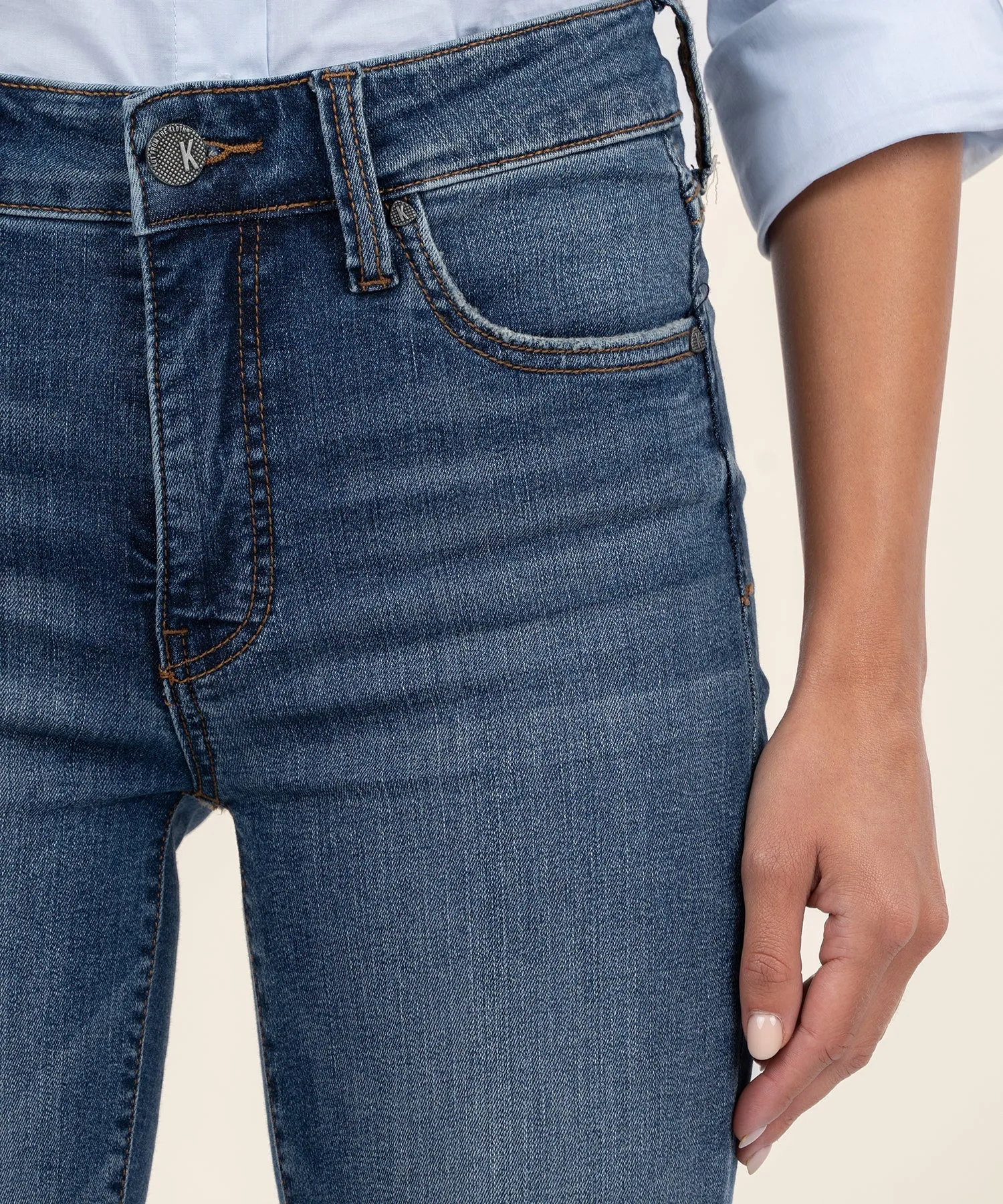 Natalie High Rise Bootcut, Petite