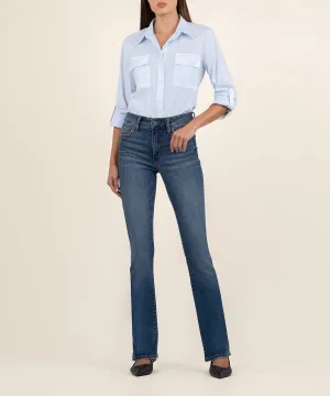 Natalie High Rise Bootcut, Petite