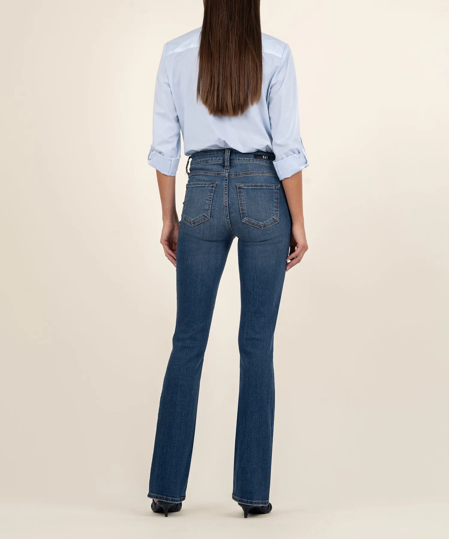 Natalie High Rise Bootcut, Petite