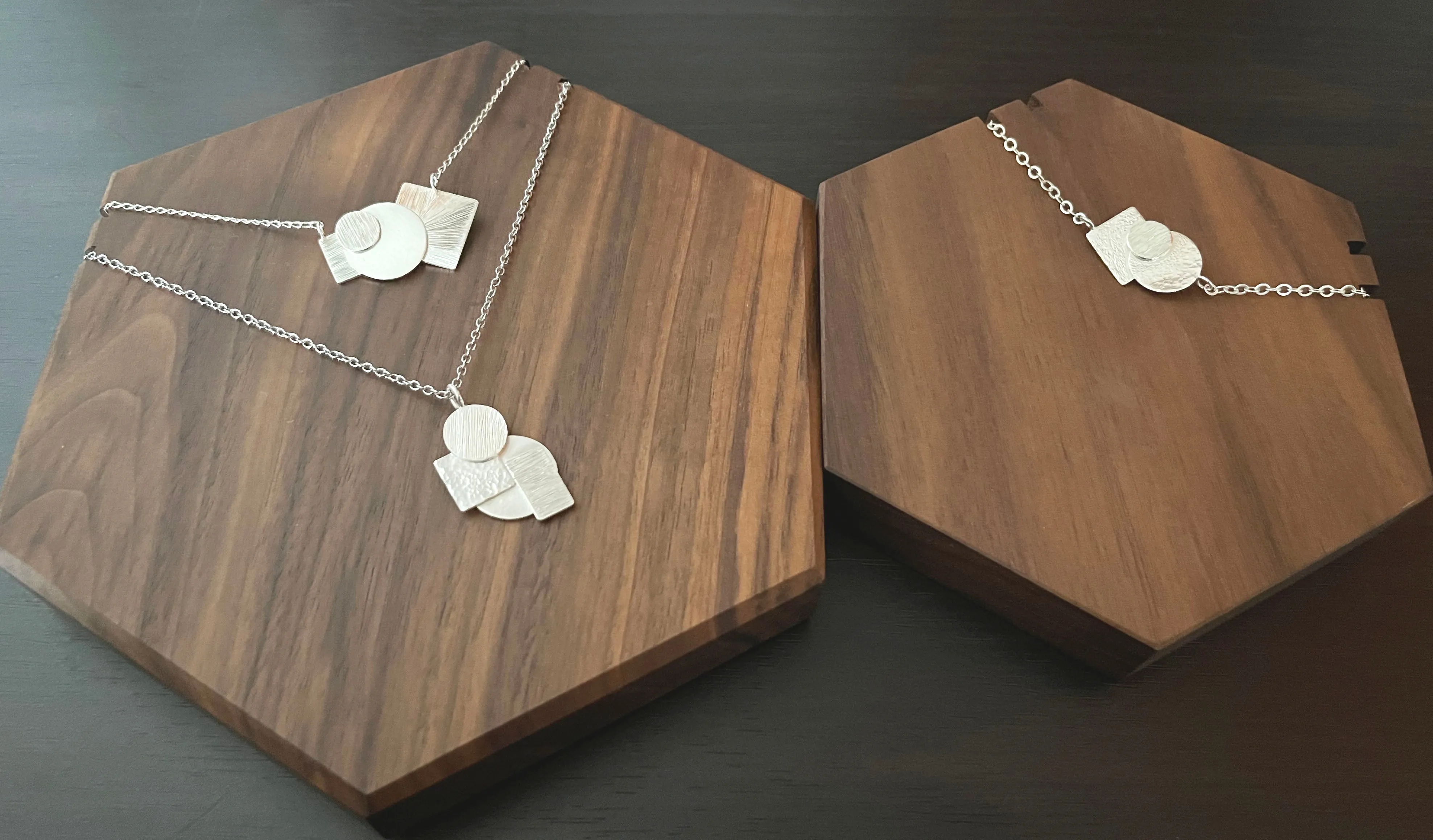 Natalie Wong- Geometric Necklace