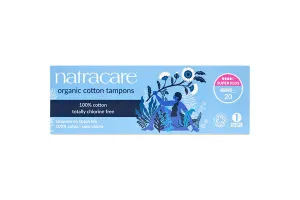 Natracare Organic Super Plus Tampons 20 Tampons