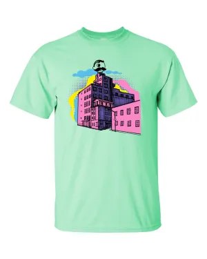 Natty Boh Tower Abstract (Mint) / Shirt