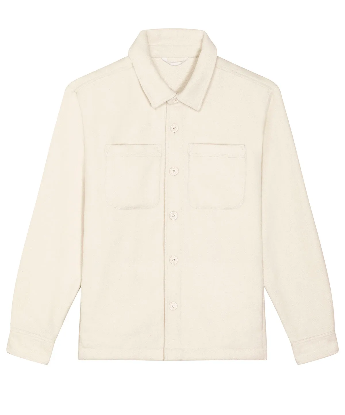 Natural - Unisex River shirt jacket (STJU845)