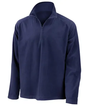 Navy - Core microfleece top