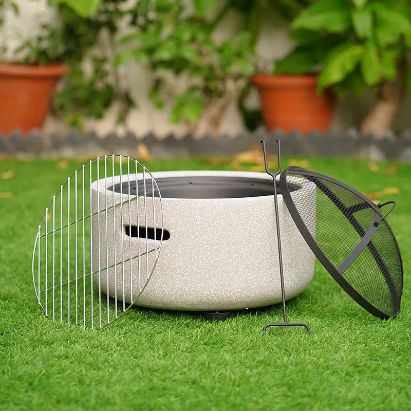 Net Cover BBQ Grill & Fire Bowl Large