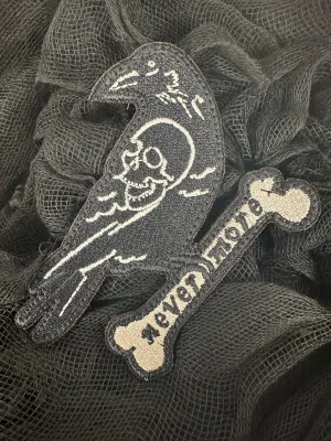 Nevermore Raven - 3.5" Patch