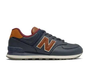 New Balance 574 'NATURAL INDIGO SADDLE BROWN' sneakers,