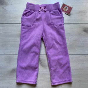 NEW Circo Purple Fleece Pull On Elastic Waist Pants