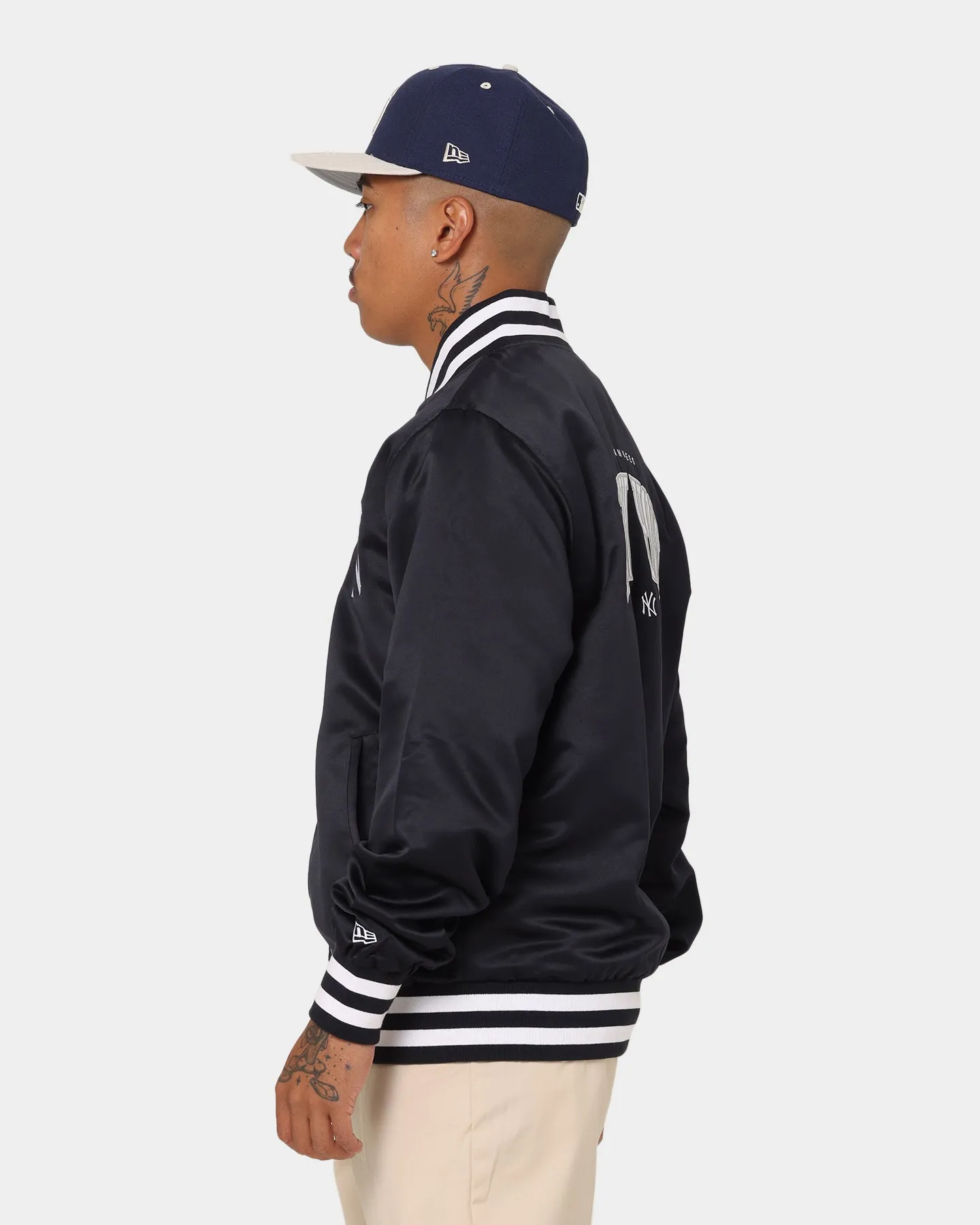 New Era New York Yankees Stencil Jacket Black