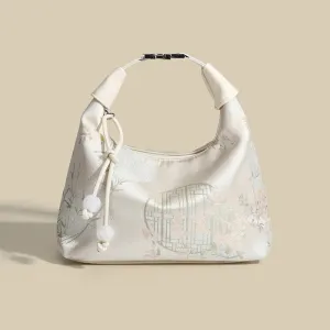 New Oriental Style Embroidery Crossbody Bag