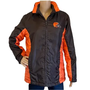 NFL For Her Cleveland Browns Fan Jacket - G-III Apparel. Size M