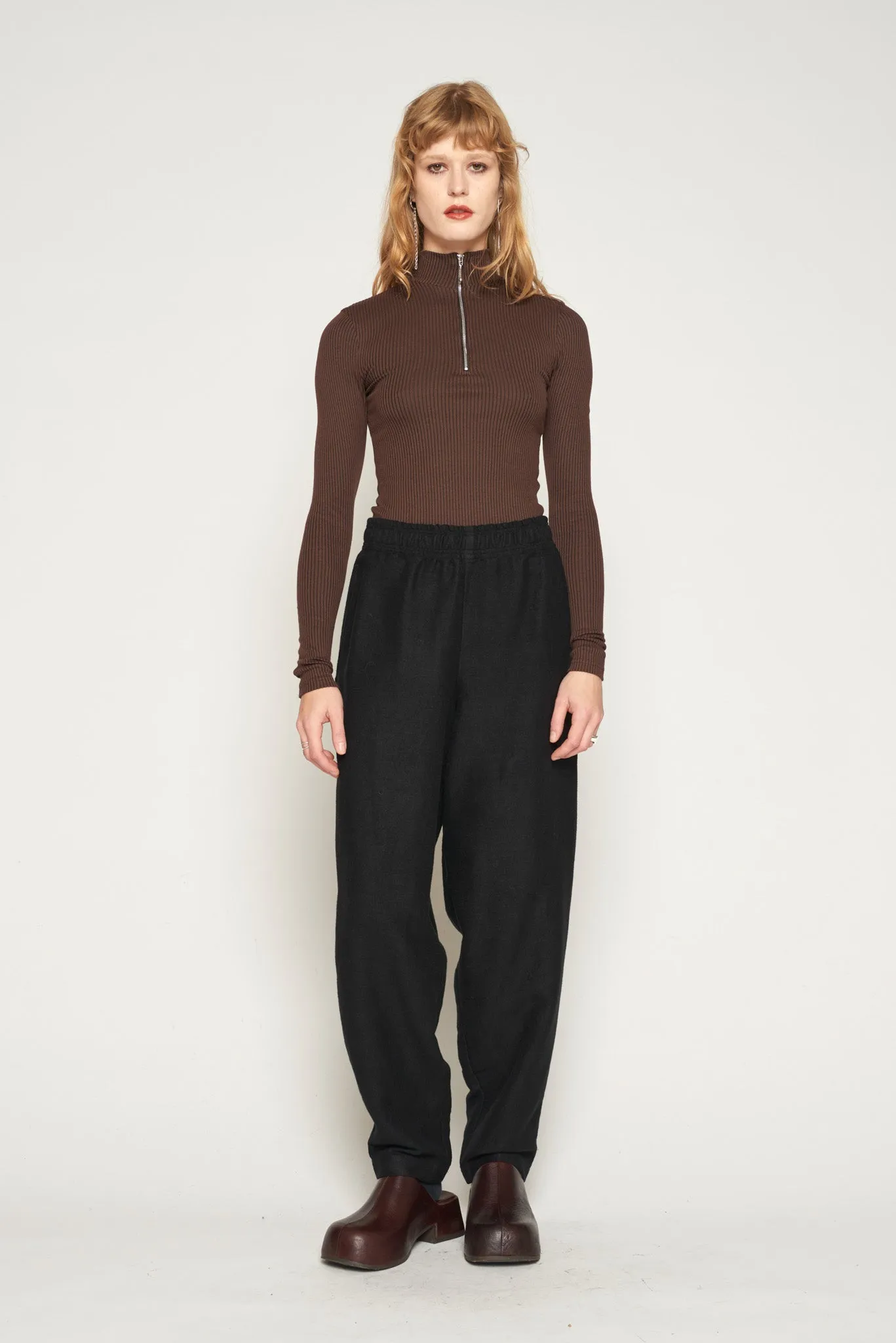 Nia Zip-up Top