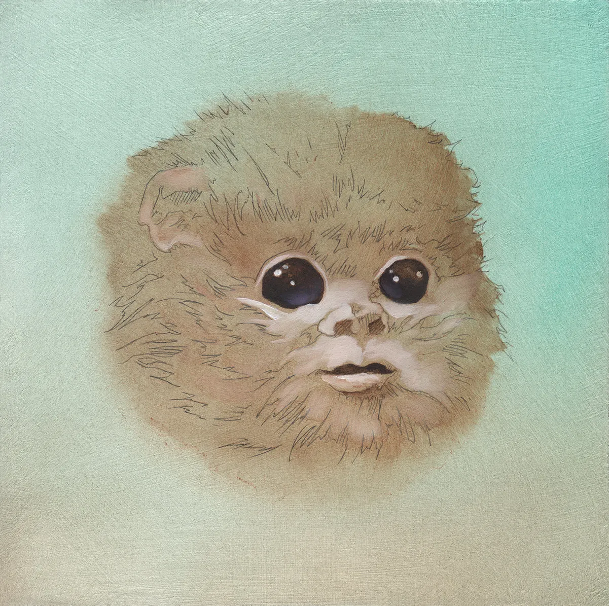 “Nippet” original oil portrait