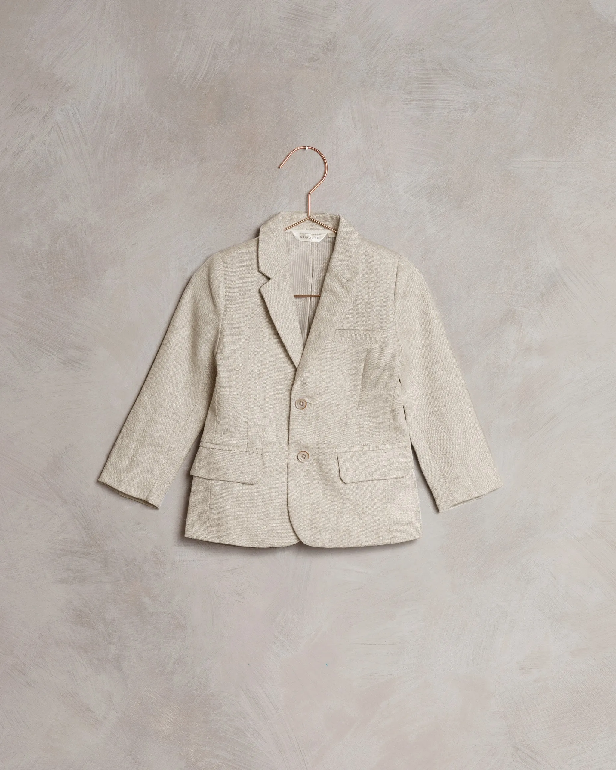 NORA LEE SEBASTIAN BLAZER LINEN