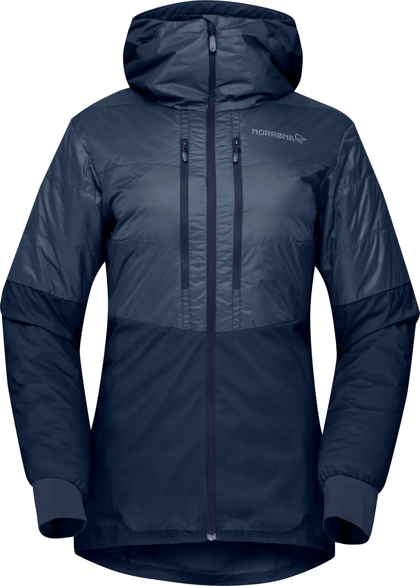 Norrøna Women&#x27;s Lyngen Aero80 Insulated Zip Hood Indigo Night | Buy Norrøna Women&#x27;s Lyngen Aero80 Insulated Zip Hood Indigo Night here | Outnorth