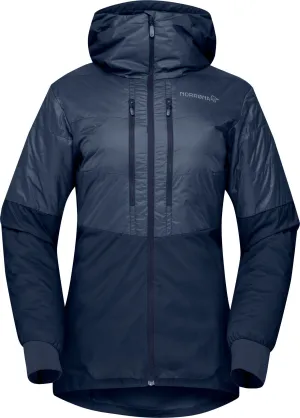 Norrøna Women&#x27;s Lyngen Aero80 Insulated Zip Hood Indigo Night | Buy Norrøna Women&#x27;s Lyngen Aero80 Insulated Zip Hood Indigo Night here | Outnorth