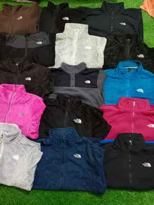 North Face Men's Fleece Jackets & Quarter zips