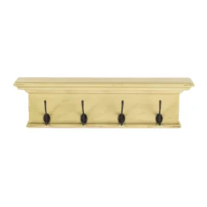 NovaSolo 4 Hook Coat Rack D160H