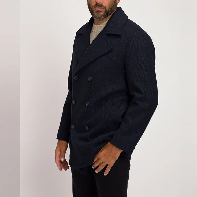 Nukty-shop men’s fashion Casual Mid-Length Men's Jacket Slim Fit All-Match Windbreaker Men