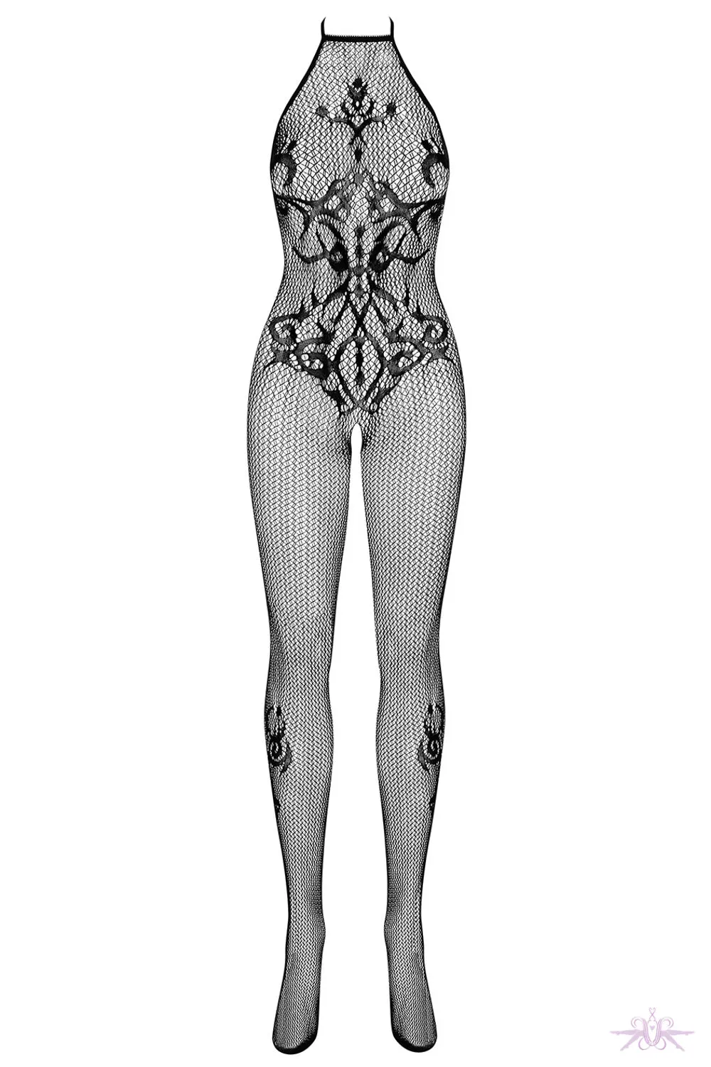 Obsessive Baroque Fishnet Bodystocking