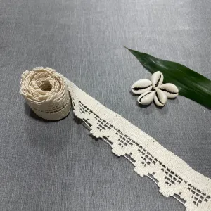 Off Cream Dyeable Cotton Lace PC-9236