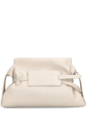 Off-White   Zip tie leather pouch 