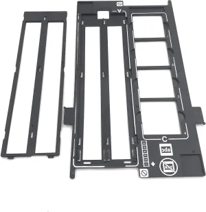 OKLILI 1423040 1403903 Photo Holder Assy Film Slide 35Mm Negative Holder & Cover Halter Film Guide Compatible with Epson Perfection V500 V550 V600 4490 4990 2450 3170 3200 4180 X750 X770 X820