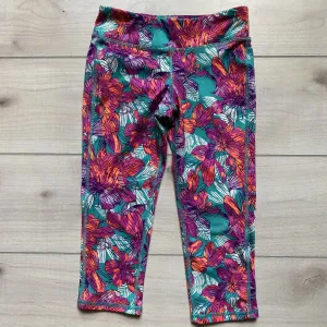 Old Navy Hawaiian Print Capri Performance Pants