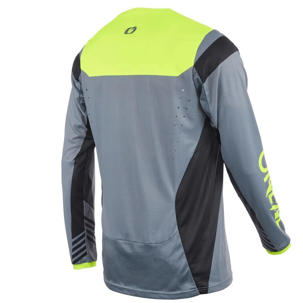 O'Neal Element FR Jersey Hybrid Gray/Neon Yellow