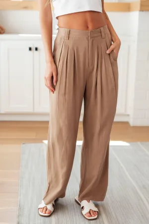 *Online Exclusive* Business Meeting Wide Leg Pants