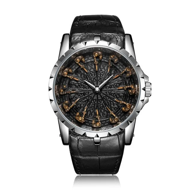 ONOLA 3809 Luxury Vintage Quartz Watches for Men