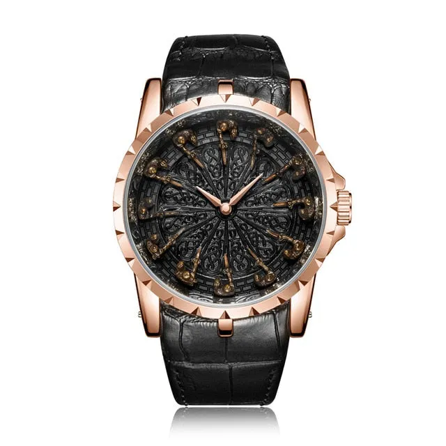ONOLA 3809 Luxury Vintage Quartz Watches for Men