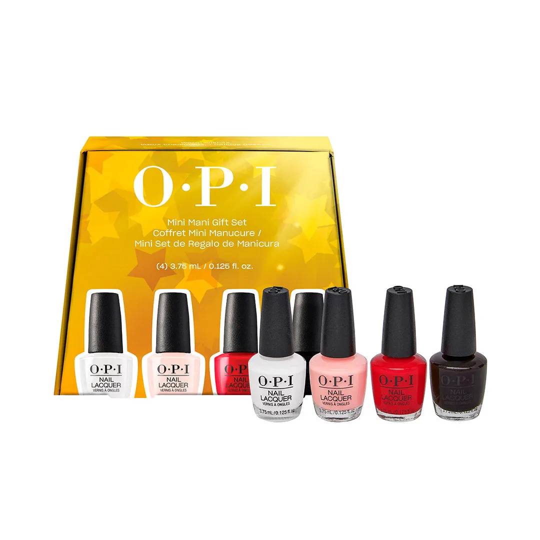 OPI Nail Lacquer 4pc Mini Quad Pack