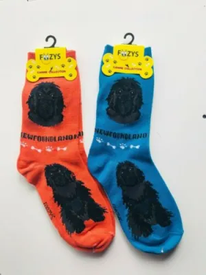 Orange Newfoundland Socks