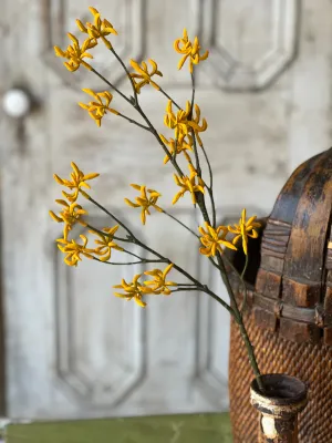 Orion Buds Spray | 29" | Marigold | NOT CURRENTLY IN STOCK-New For Spring 2025!