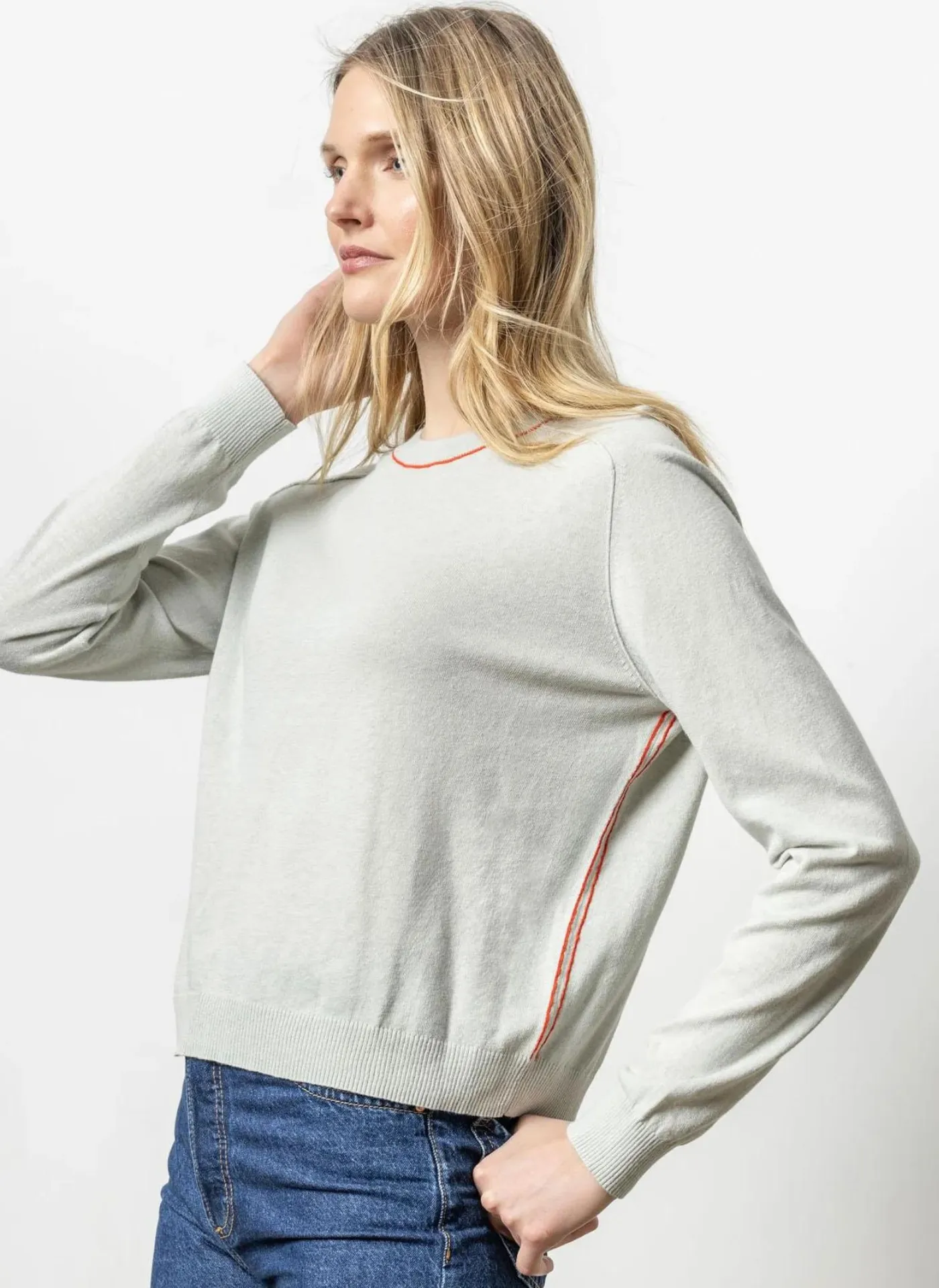 Oversized Saddle Sleeve Sweater