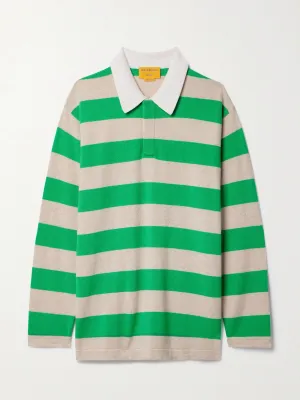 Oversized striped cashmere sweater