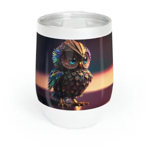Owl Chill Wine Tumbler