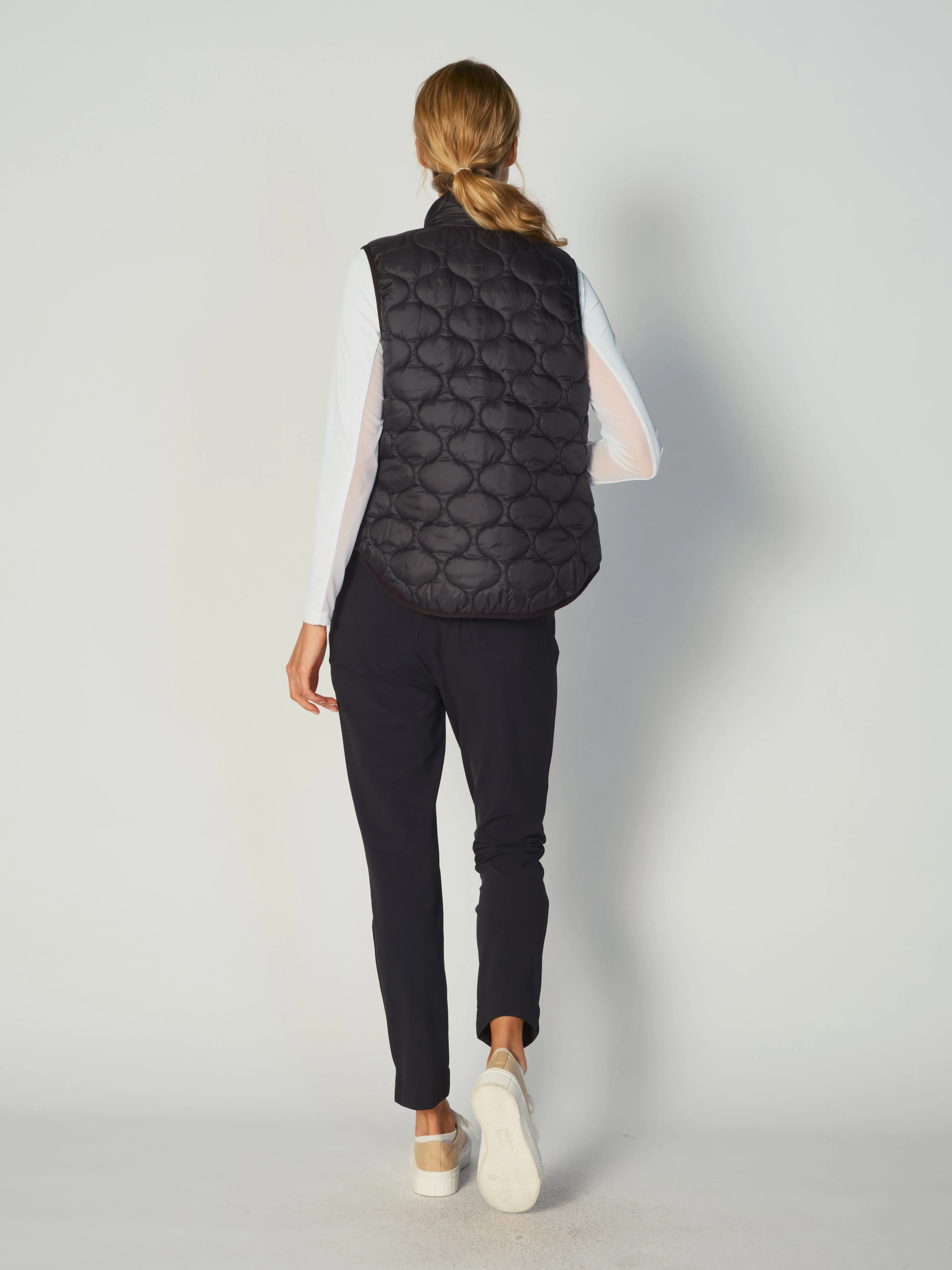 Padded Vest In Black