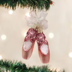 Pair Of Ballet Slippers Ornamen