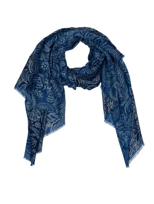 Paisley Glimmer Scarf