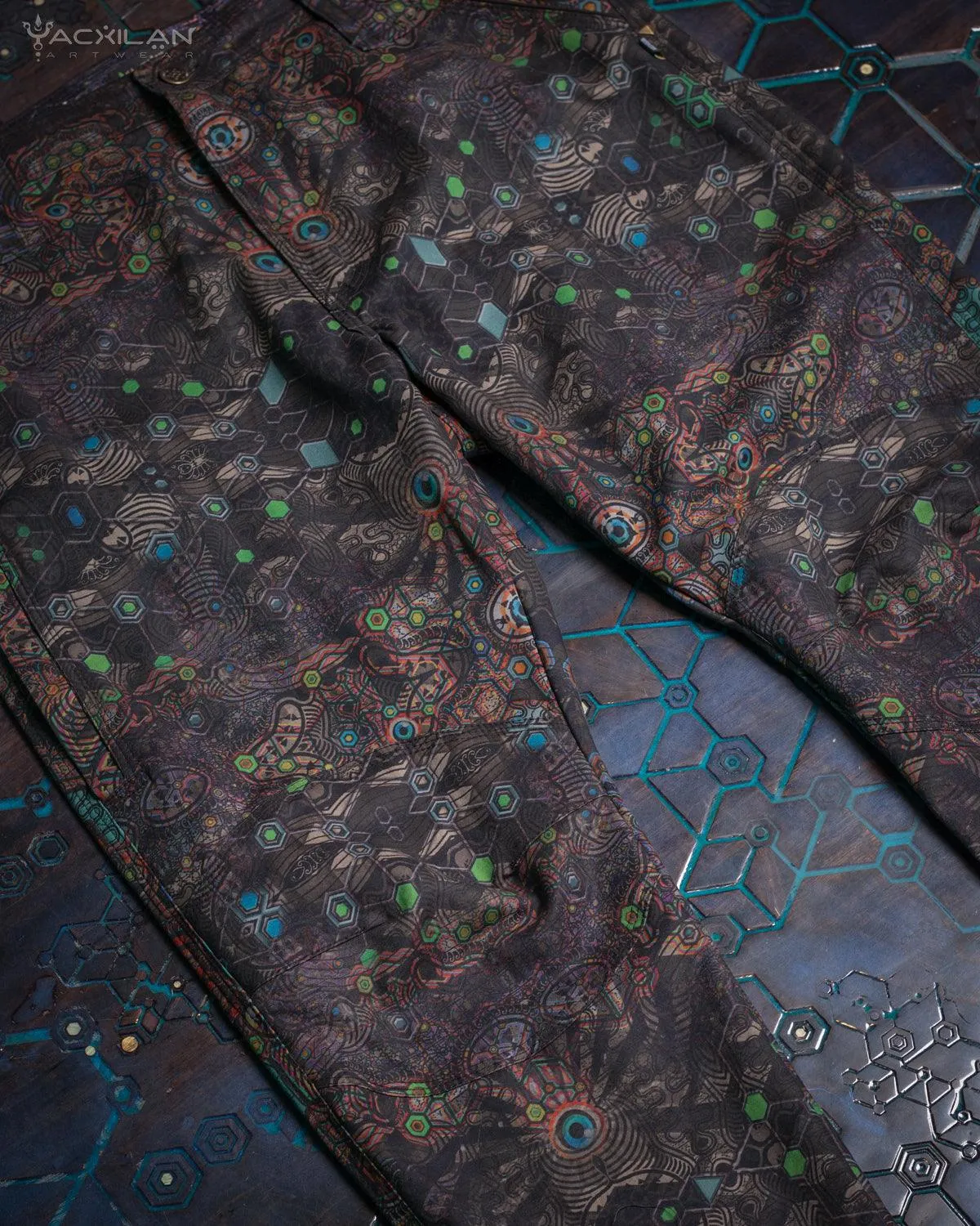 Pants Men / Stretchy Cotton - PSYCHEDELIKA GALACTIKA